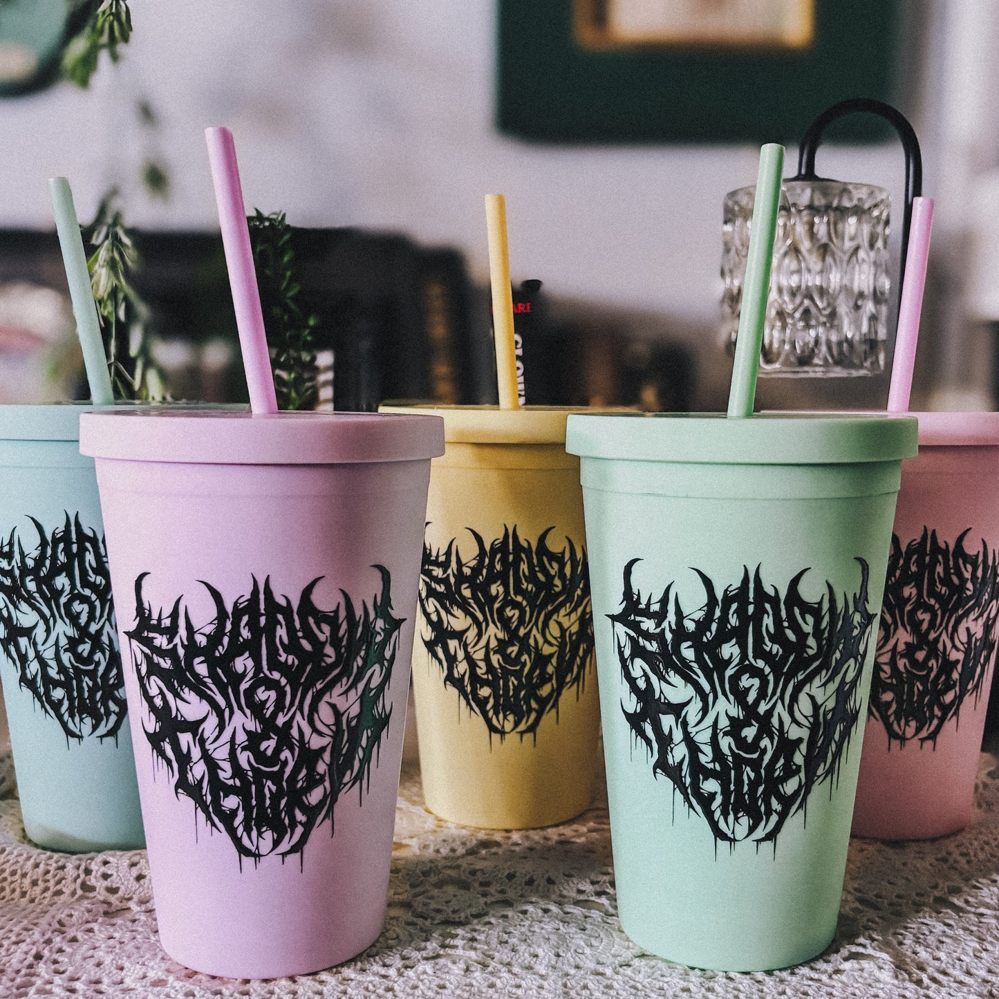 Pastel Deathcore Tumblers