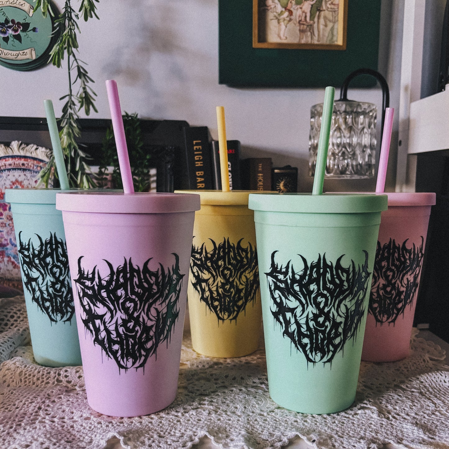 Pastel Deathcore Tumblers