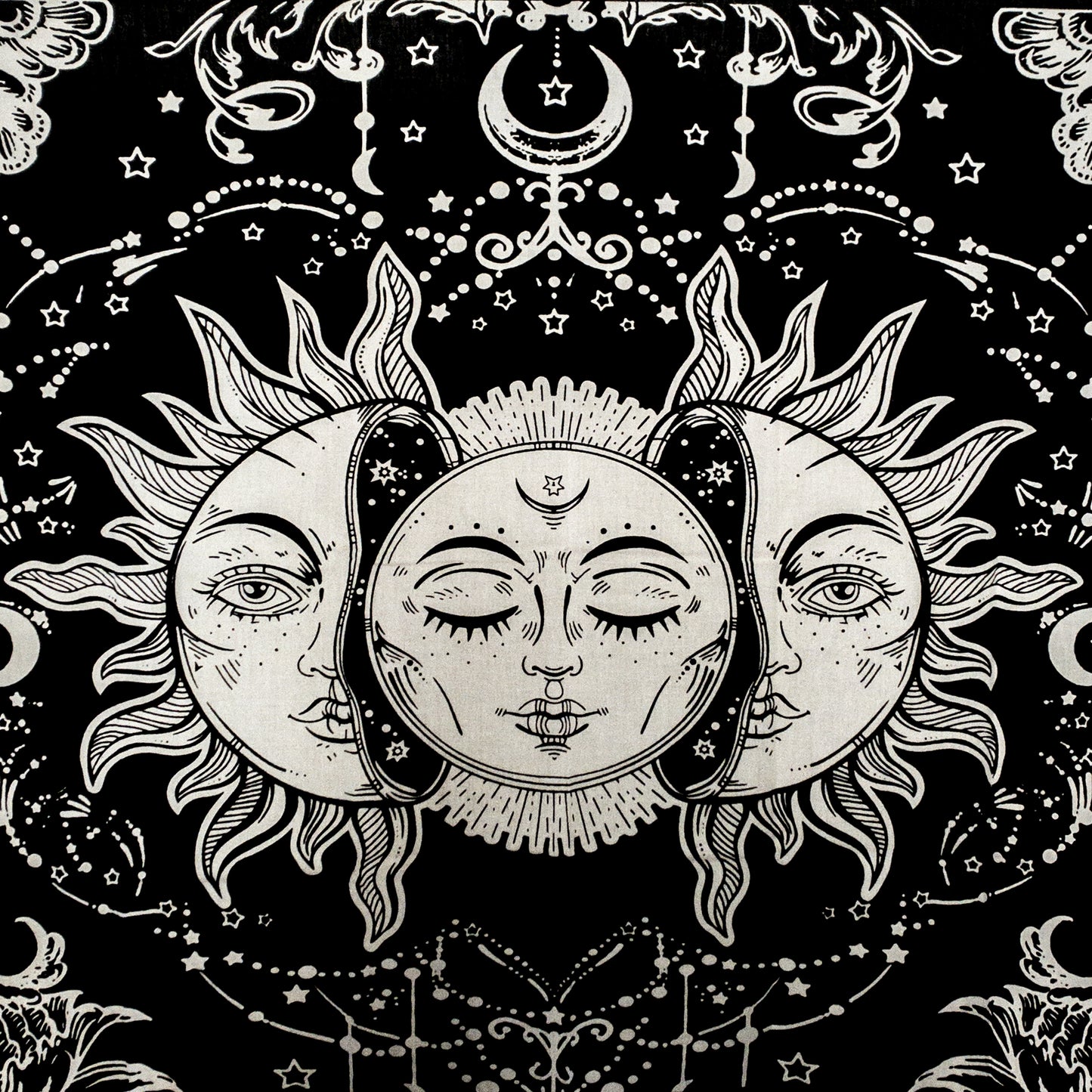 Triple Sun Tapestry