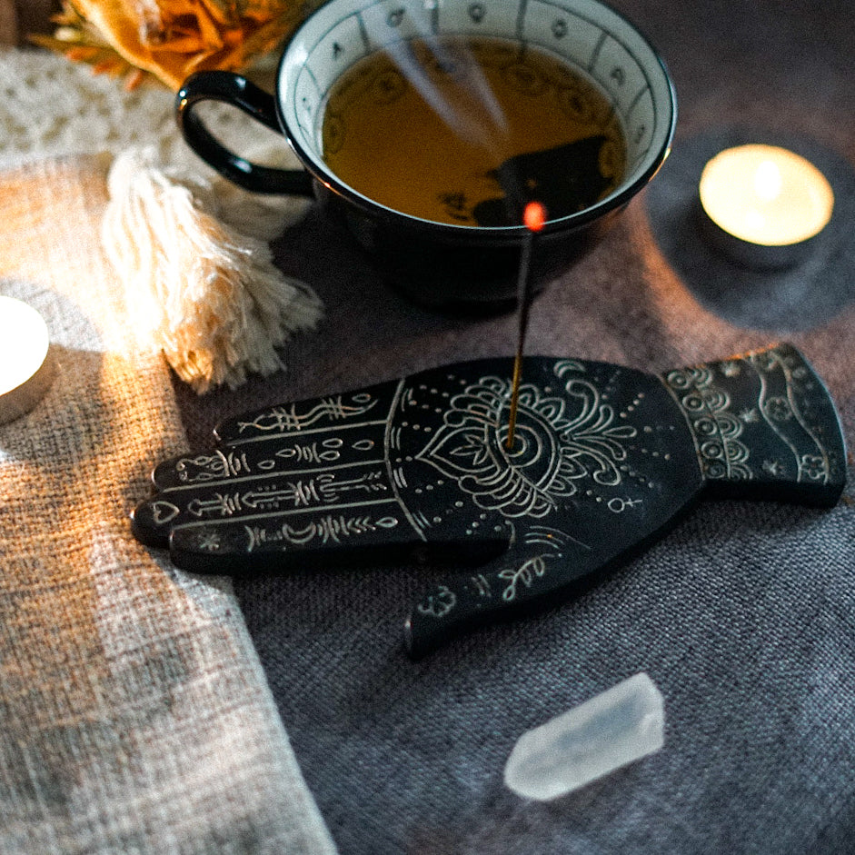 Palmistry Incense Burner